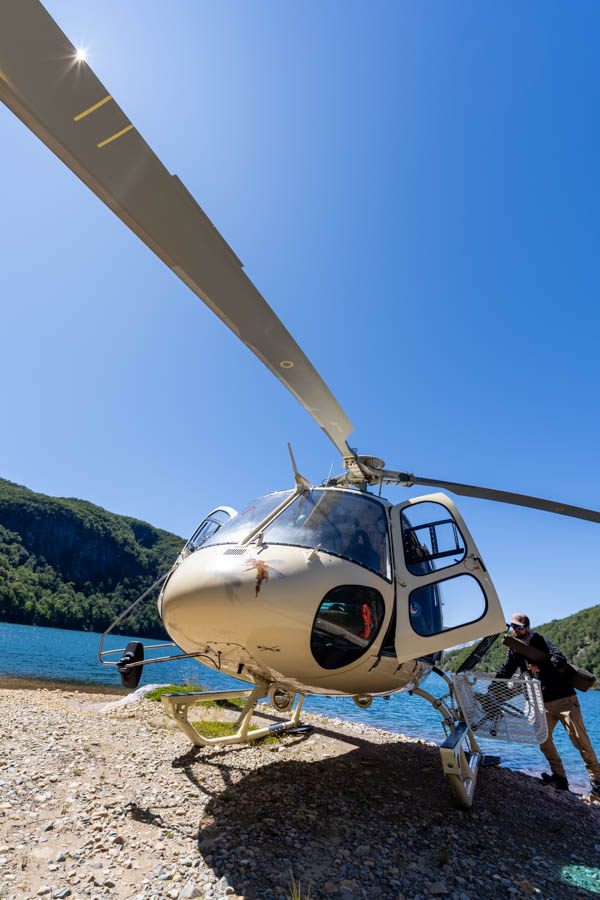 heli fly out fishing