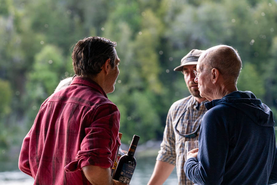 Evening service at Martin Pescador