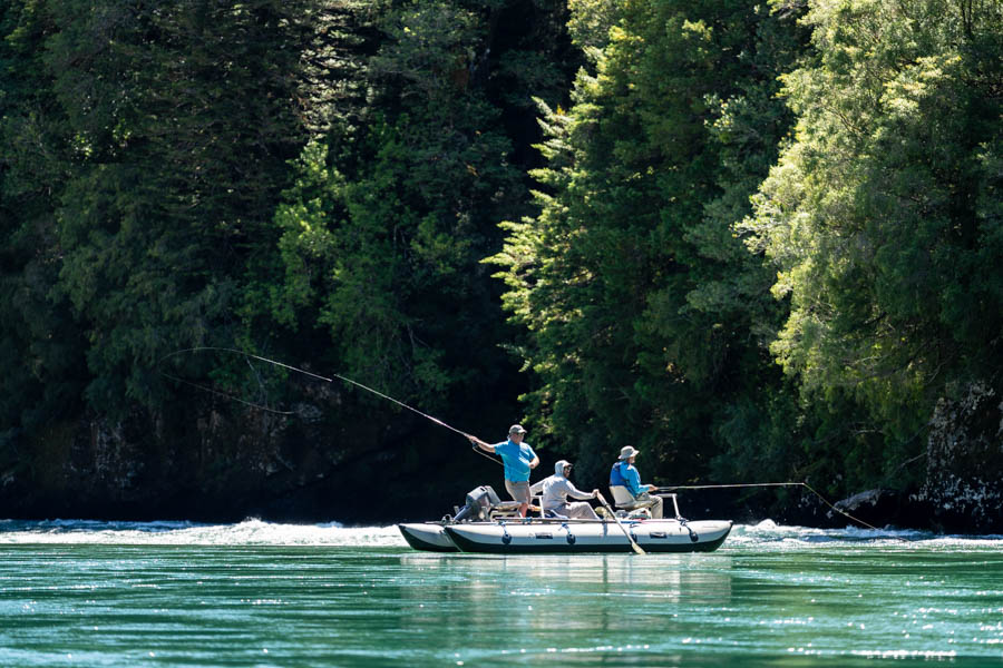 Figuroa river fly fishing in Chile