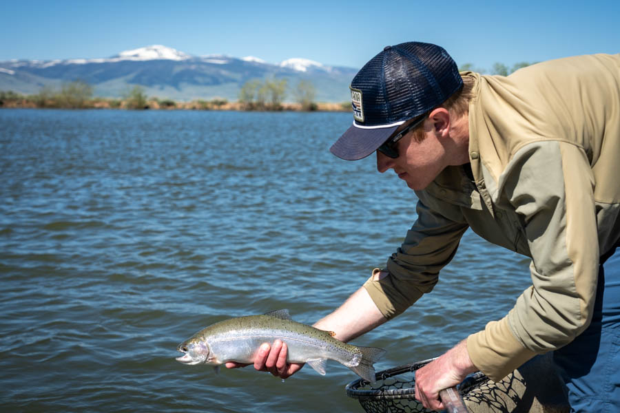 Montana Guided Fly Fishing Montana Private Lake Fishing