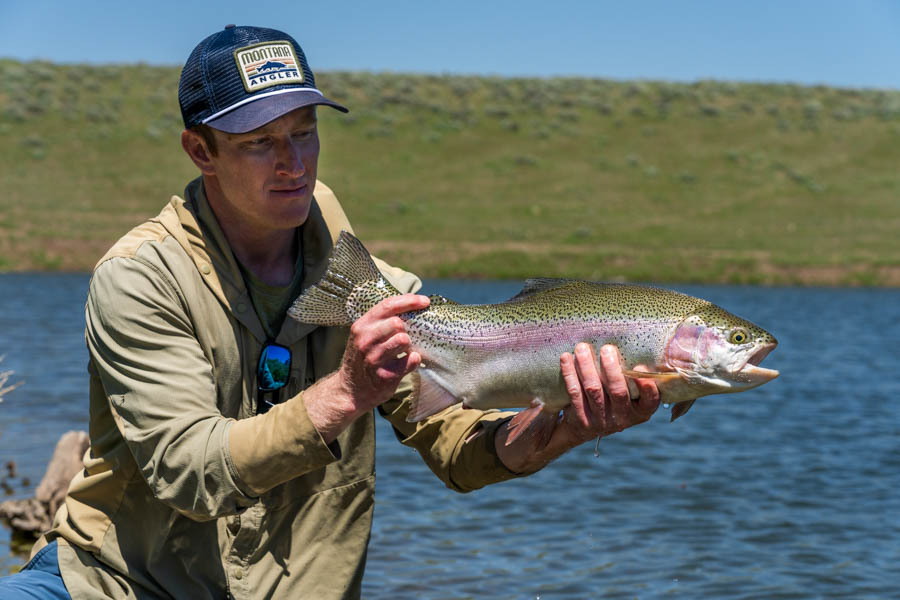 Montana Guided Fly Fishing Montana Private Lake Fishing