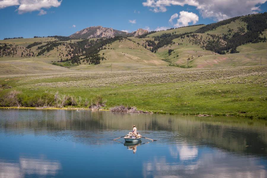 Montana Guided Fly Fishing Montana Private Lake Fishing