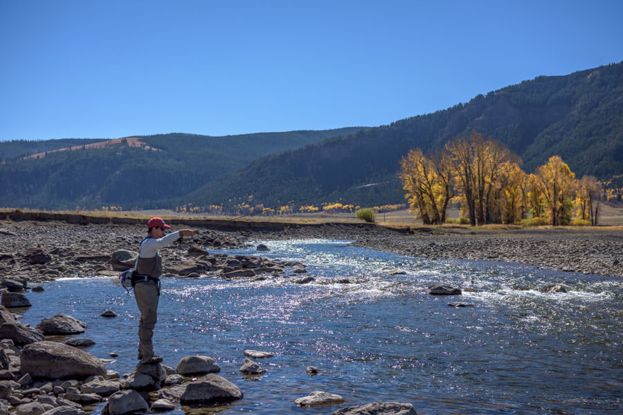 Fall fly fishing in the west