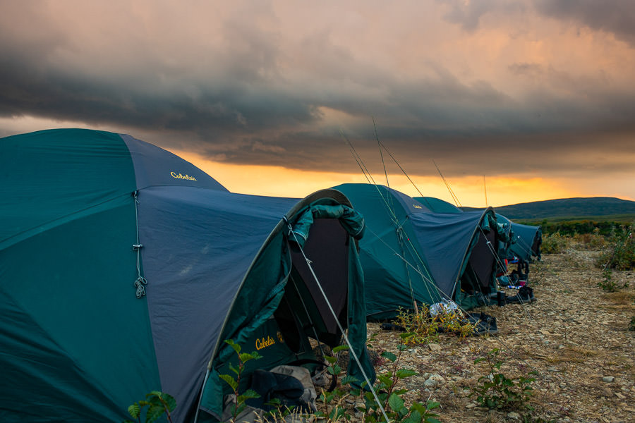 Camping in Alaska