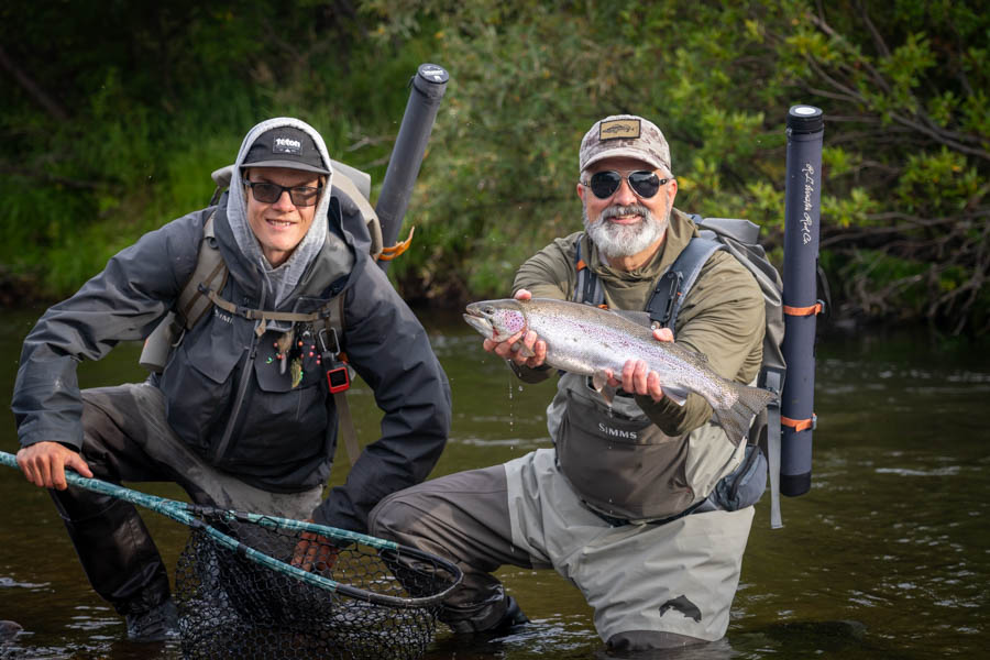 fishing AK trout