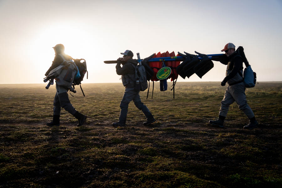 rafting ak fishing hike in Katmai 2