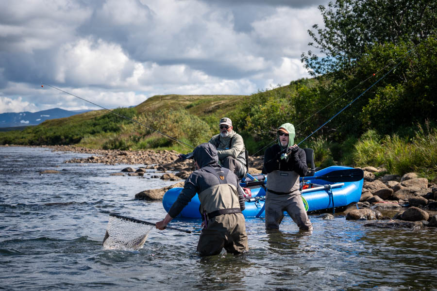 fly fishing in alaska trout