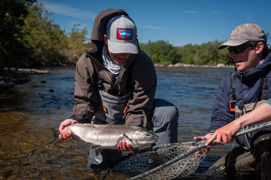 float plane Alaska fishing trout