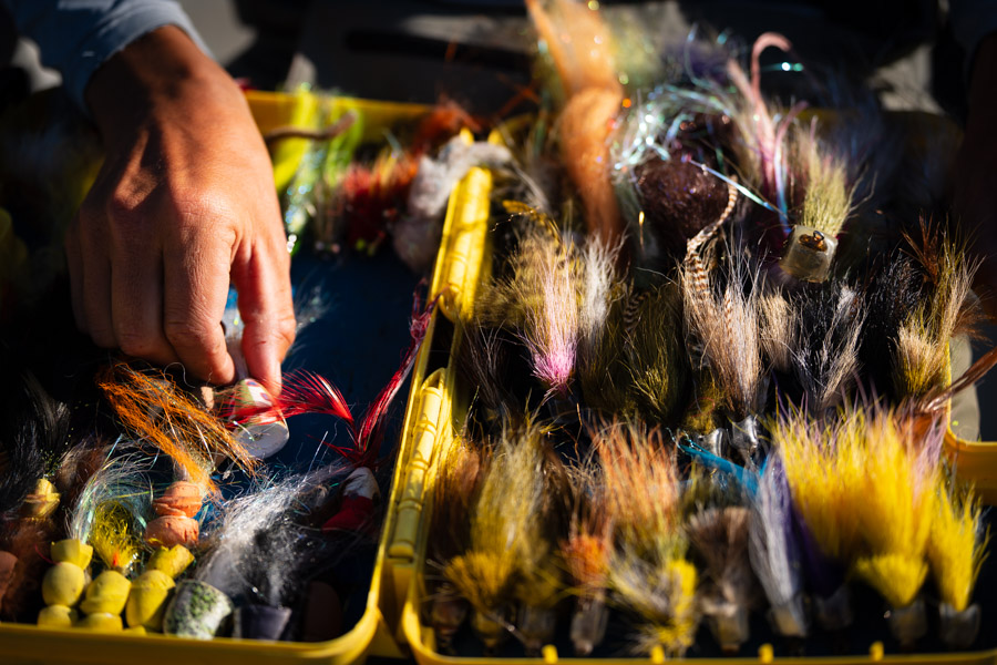 flies in Mongolia for fishing