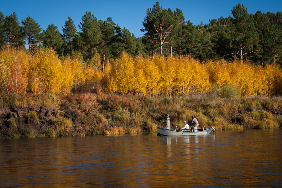 Fishing in Mongolia