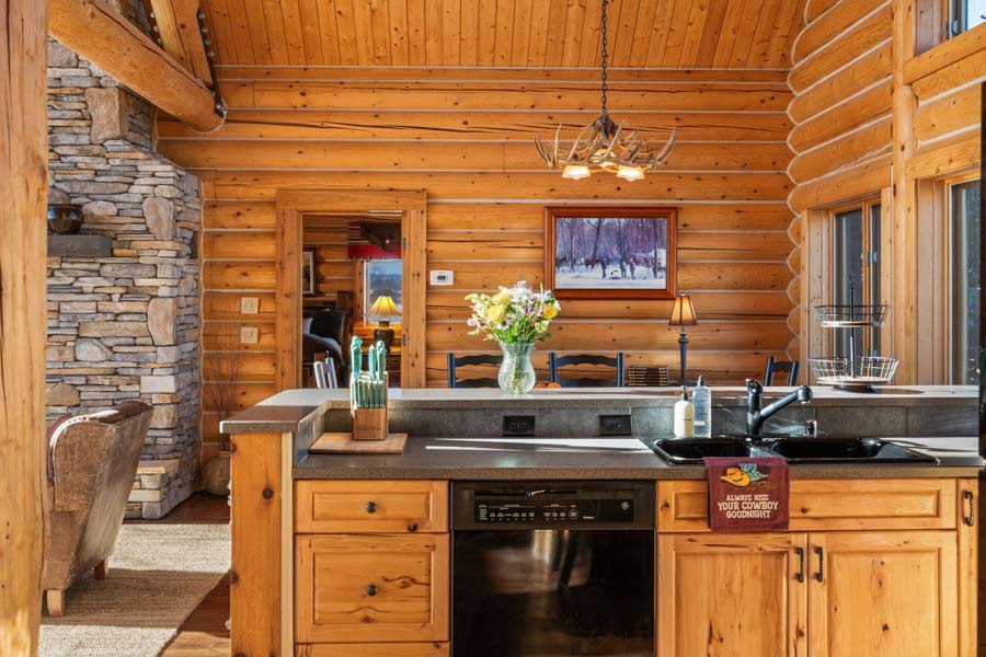 Rental Home in Paradise Valley the Chalet kitchen