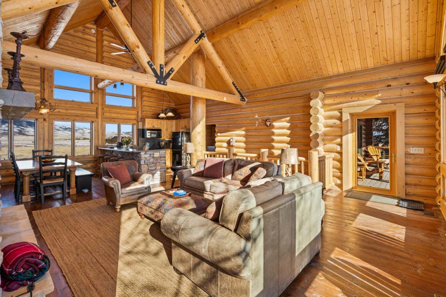 Livingston Vacation Rental Home the Chalet inside