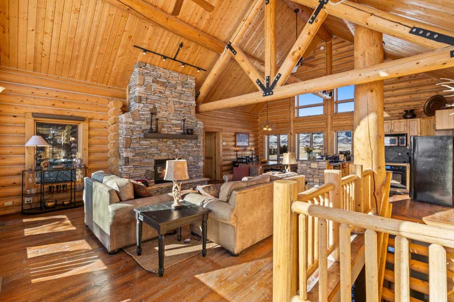 Livingston Vacation Rental Home the Chalet inside