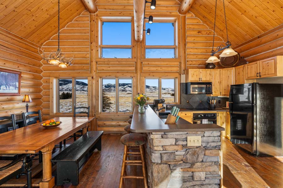 Livingston Vacation Rental Home the Chalet inside