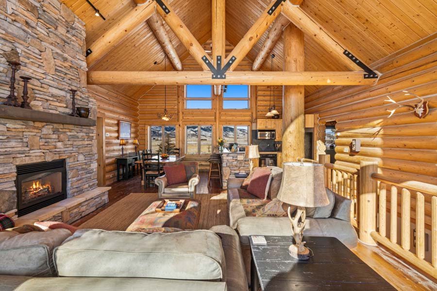 Livingston Vacation Rental Home the Chalet view