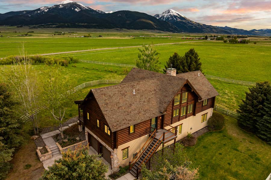 Paradise Valley Vacation Rental Home the Chalet drone