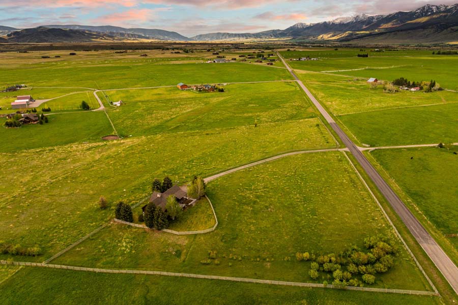 Paradise Valley Vacation Rental Home the Chalet drone