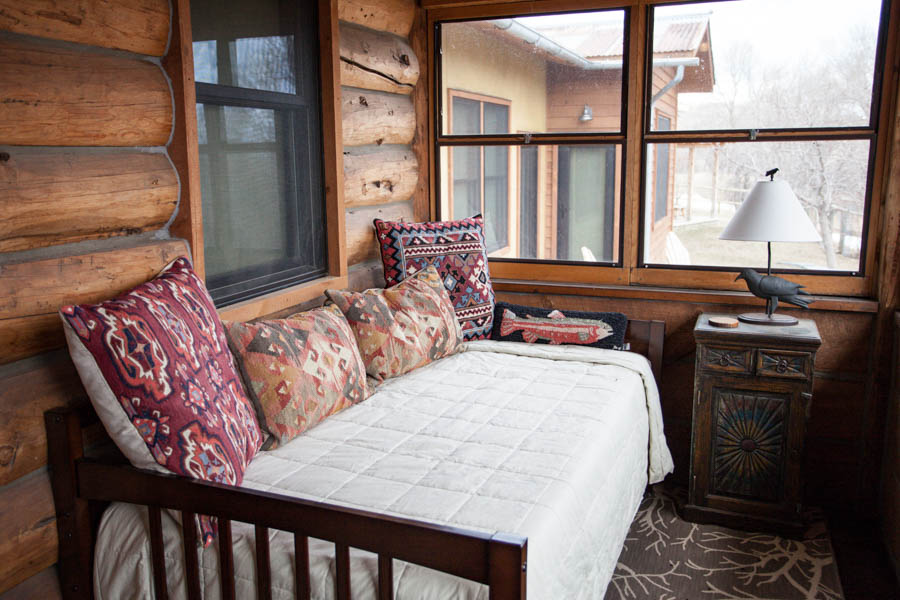 Crane's Bend Rental Home in Paradise Valley sofa