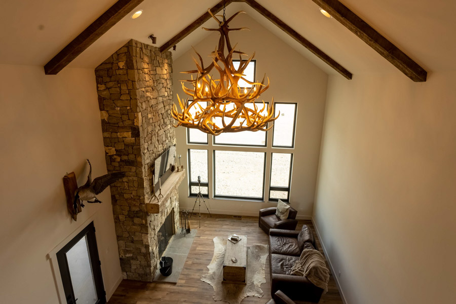 Double MM Ranch Vacation Rental Home in Paradise Valley aerial view