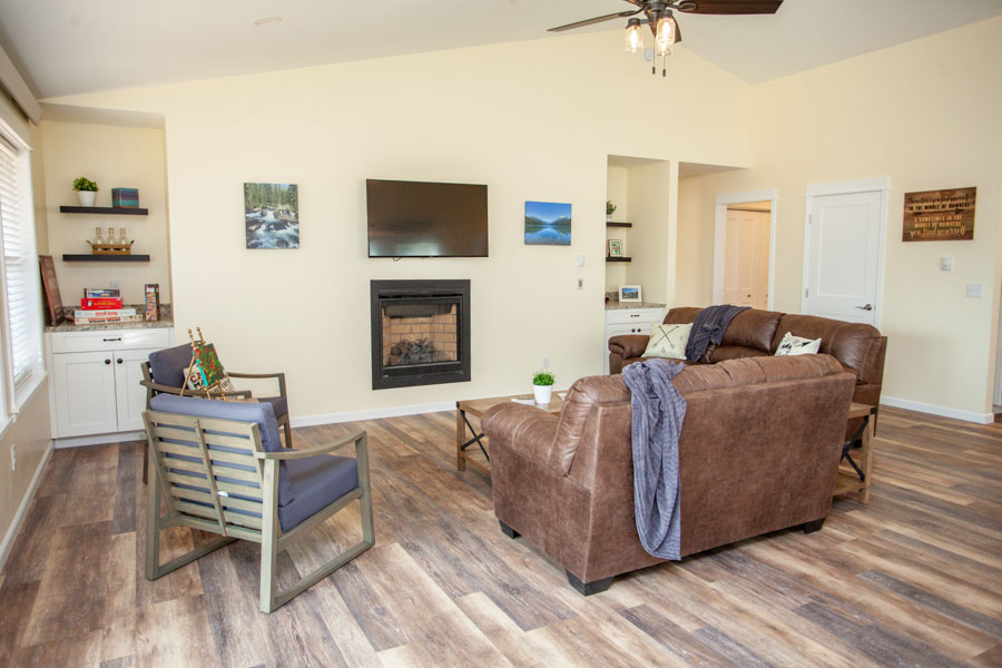 Livingston Montana Rental Home sofa