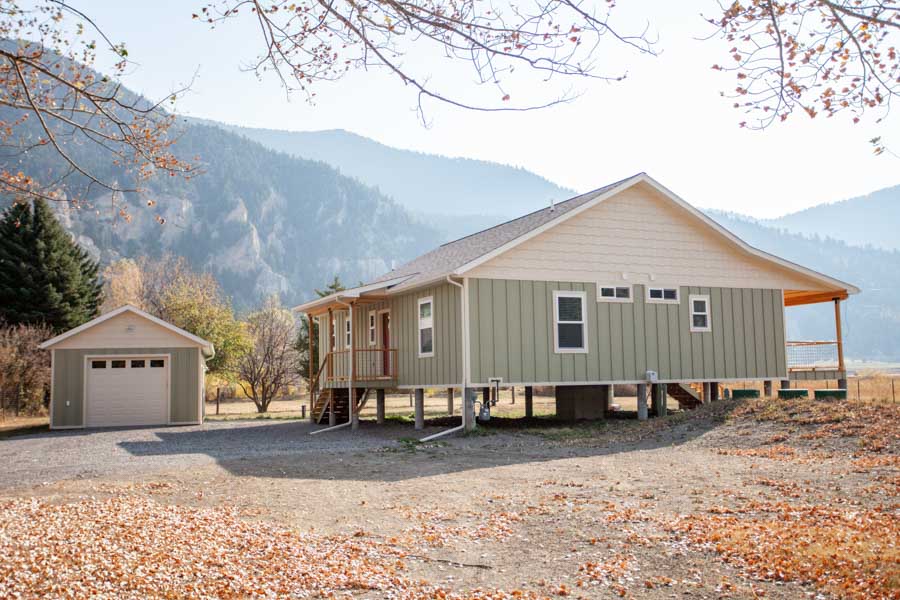 Evergreen House Livingston Montana Rental