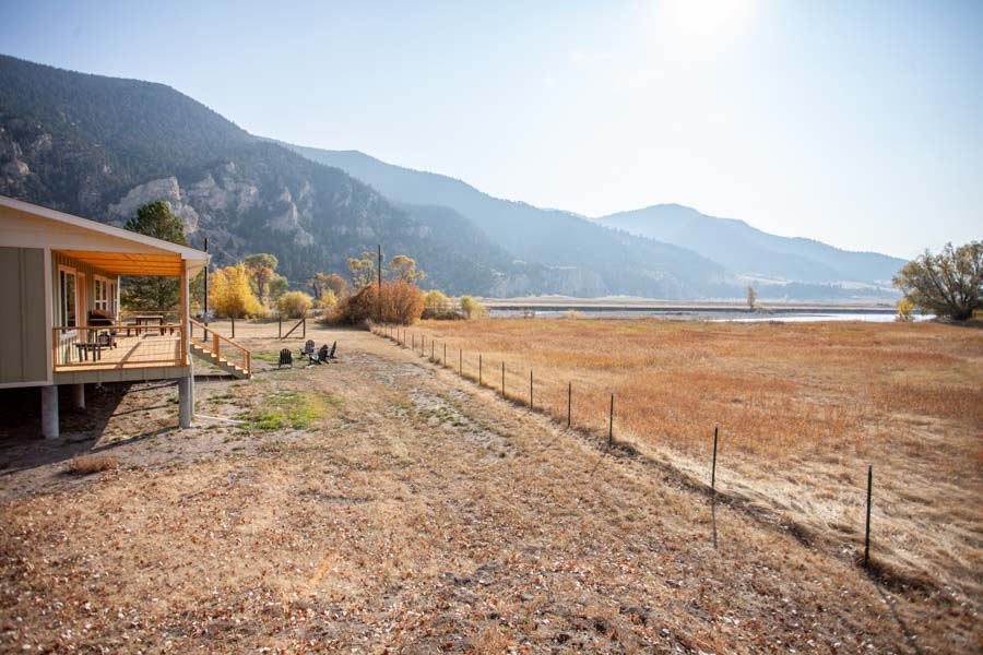 Evergreen House Livingston Montana Rental outside