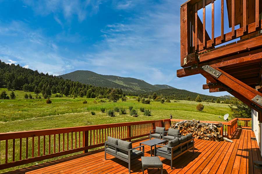 Paradise Valley Rental Home Jackalope Lodge deck