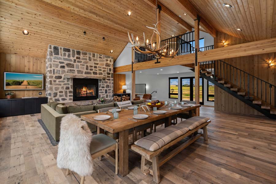 Livingston Vacation Home Lodge at Elbow Creek living room