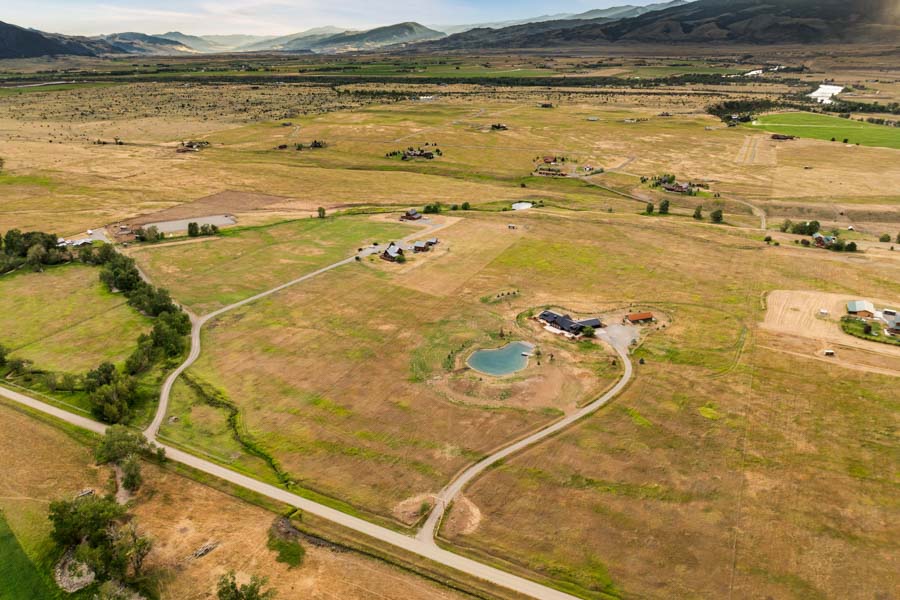 Lodge at Elbow Creek Vacation Rental Home in Paradise Valley drone