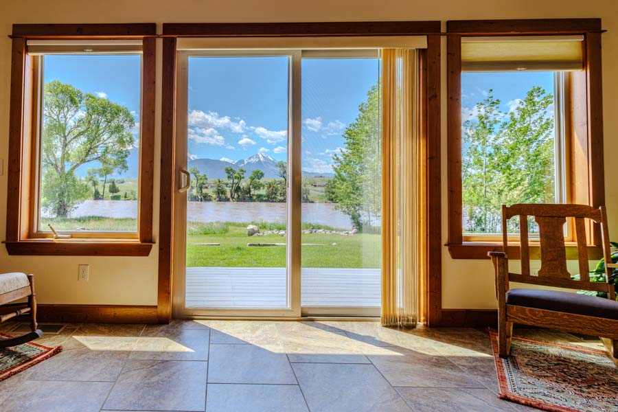 Livingston rental home River Run waterfront view