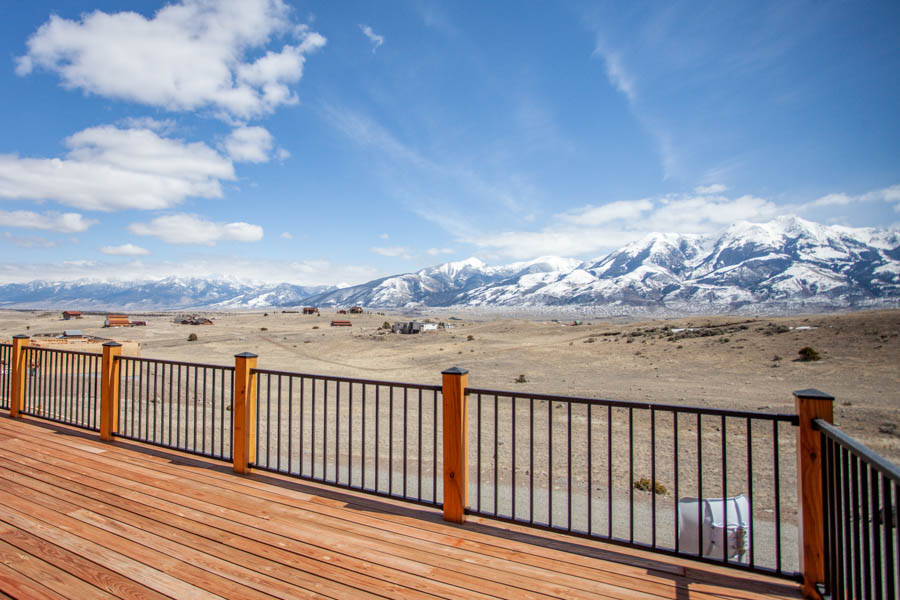 Sapphire Solace Paradise Valley Rental Home deck view