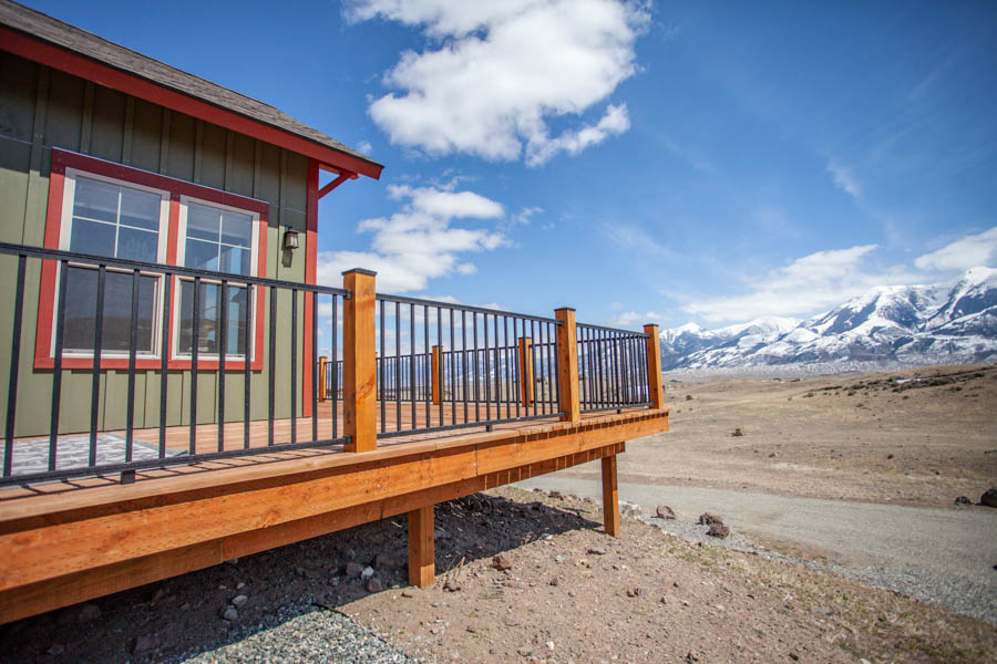 Sapphire Solace Paradise Valley Rental Home deck view