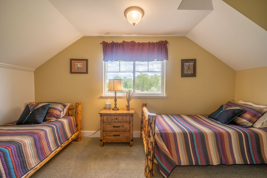 Livingston Vacation Rental Home the Trout House loft beds