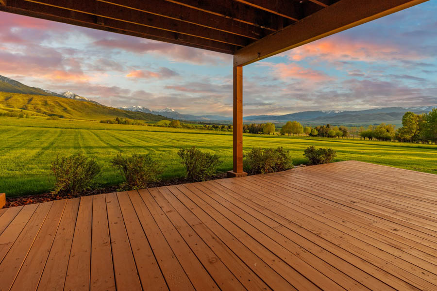 Paradise Valley Vacation Rental Home Valley View Lodge deck