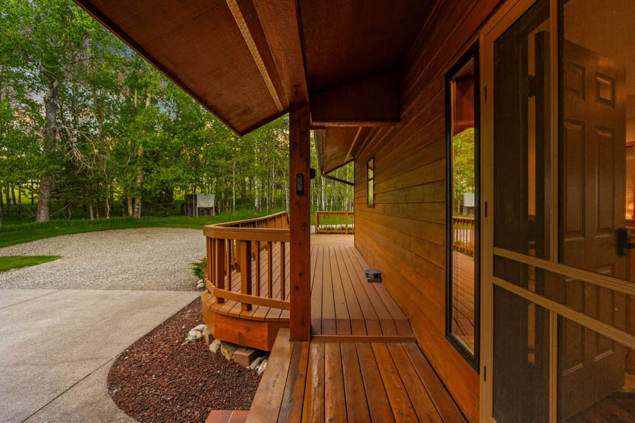 Paradise Valley Vacation Rental Home Valley View Lodge deck