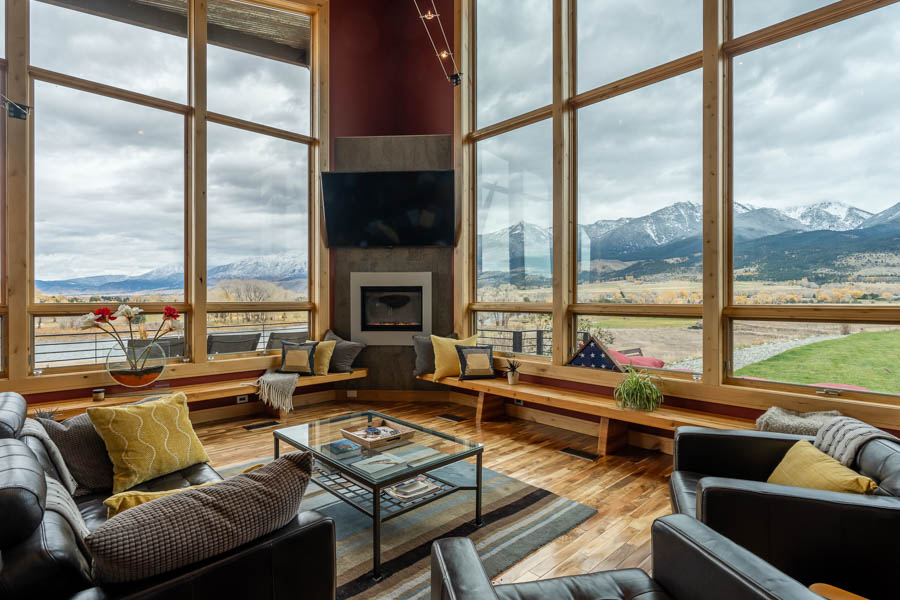 Yellowstone River Rental home views