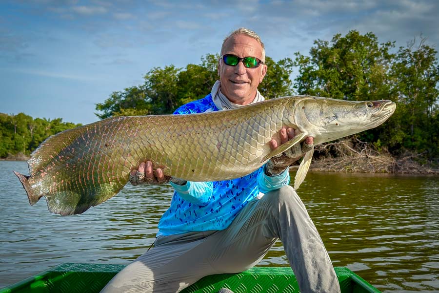 Fly fishing the Amazon for big fish