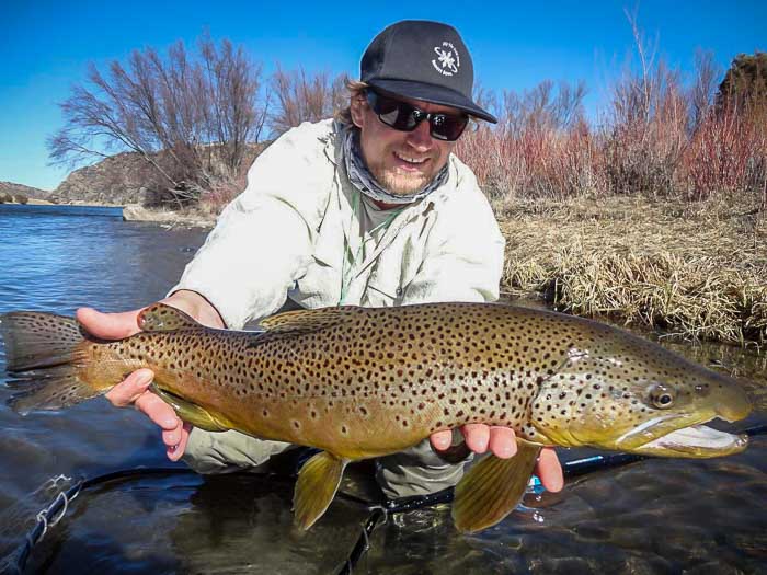 Montana fly fishing in April with Montana Angler