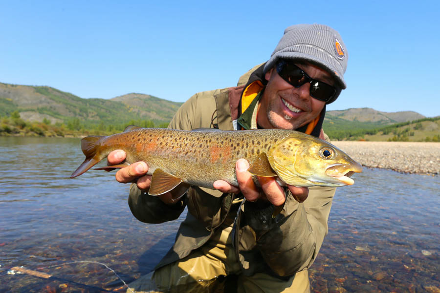 Mongolia Lenok Fishing