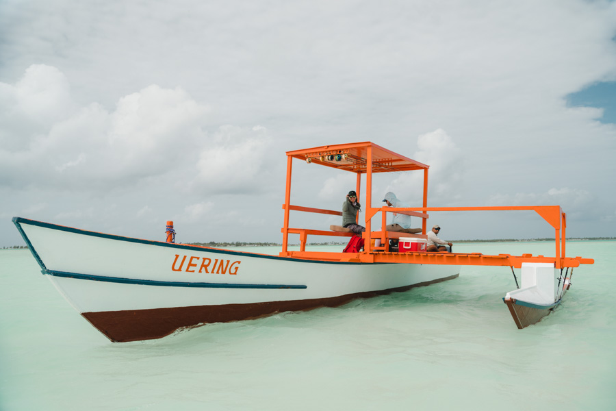 Christmas island boat