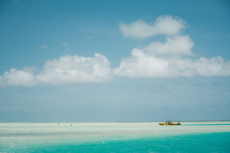 Christmas island fly fishing boat