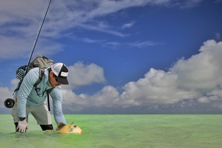 Christmas island fly fishing flats trigger