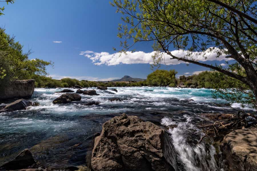 Fishing river in Argentina