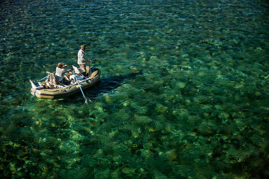 Floating the Chimehuin in Argentina